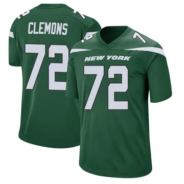 Men's New York Jets Micheal Clemons Gotham Green Jersey - Game