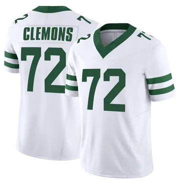 Men's New York Jets Micheal Clemons White Legacy Jersey - Game