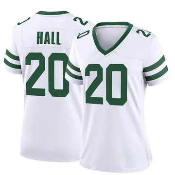 Nike Youth New York Jets Breece Hall #20 Green Game Jersey