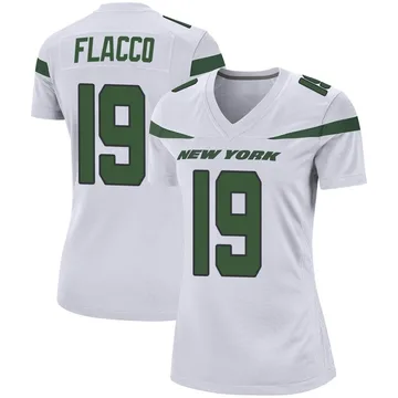 Men's Nike Joe Flacco Gotham Green New York Jets Player Game Jersey