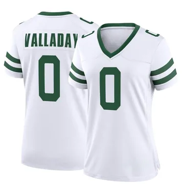 Israel Abanikanda Men's Nike White New York Jets Legacy Custom Game Jersey Size: Medium