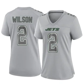 Men's New York Jets Zach Wilson Nike White Game Jersey