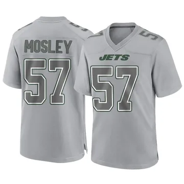 Men's Baltimore Ravens C.J. Mosley Nike Gray Gridiron Limited Jersey Size: Medium