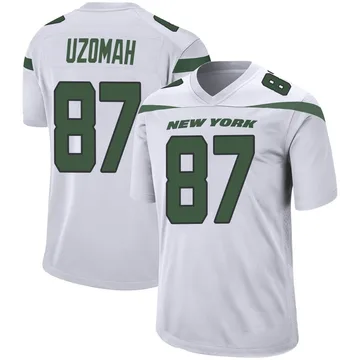 C.J. Uzomah 87 New York Jets football player glitch poster shirt, hoodie,  sweater, long sleeve and tank top