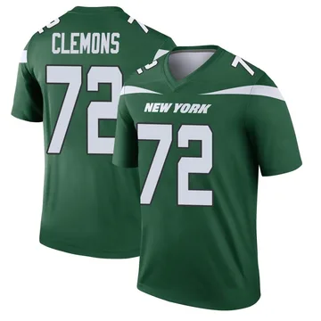 Youth Nike New York Jets Micheal Clemons Gotham Green Player Jersey - Legend